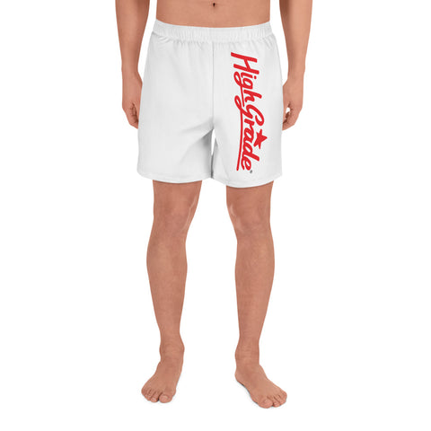 Recycled Athletic Shorts w Red Logo