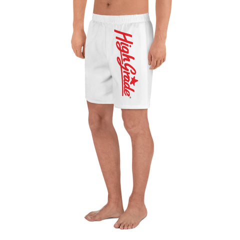 Recycled Athletic Shorts w Red Logo